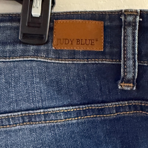 Judy Blue Workin' It Leopard Patch‎ Skinny Jeans, size 20W - Picture 6 of 9